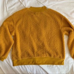 yellow sweater / anthropologie